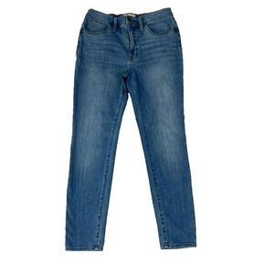 Madewell Jeans Women's 30 Blue 9" Mid-Rise Skinny